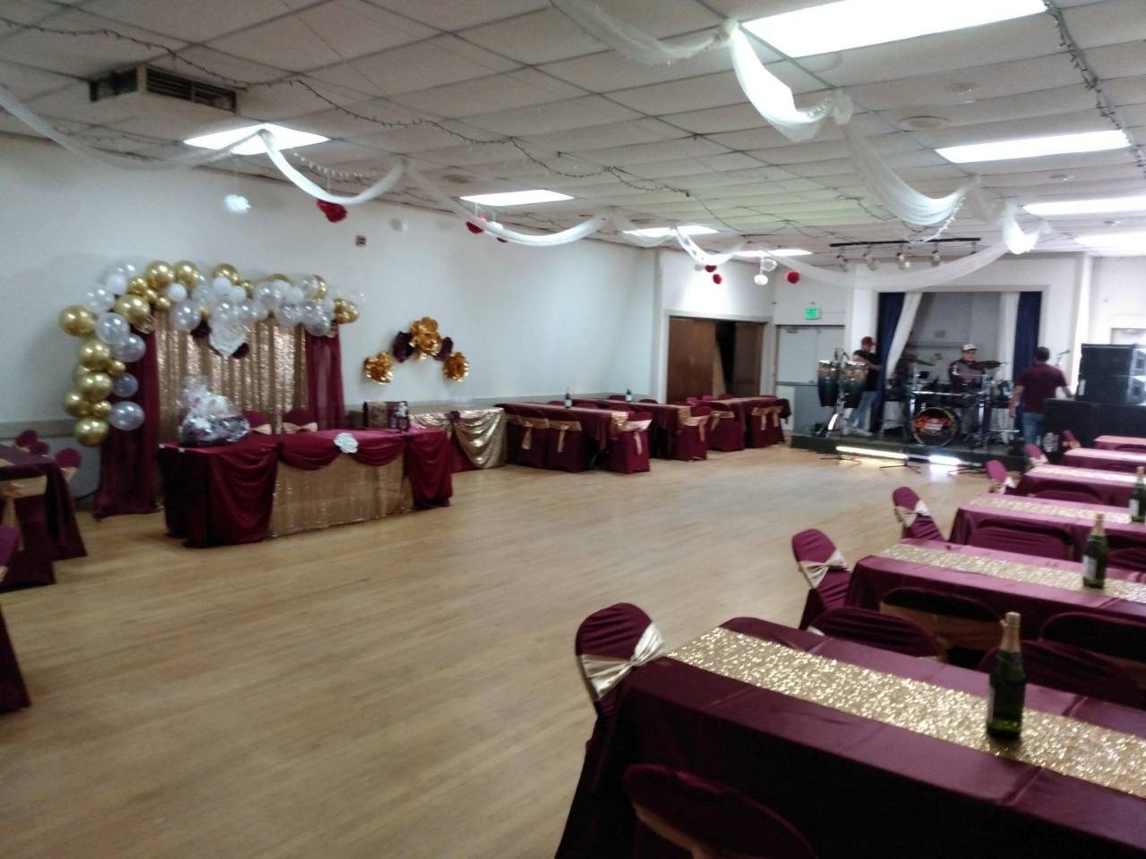Our Event Venue is available for Daily Rentals 7 Days a week with but a few exceptions.