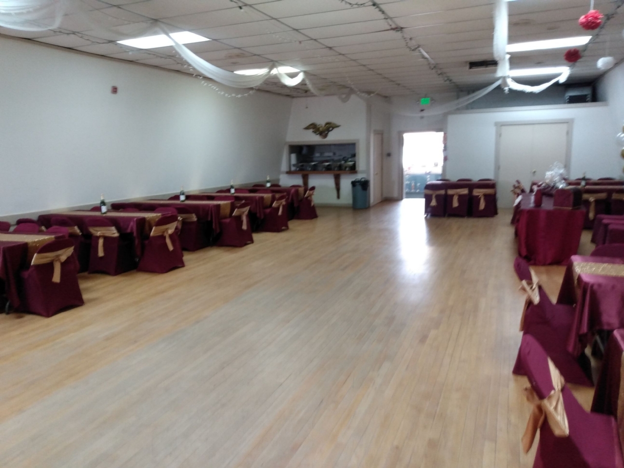 Our Event Venue is available for Daily Rentals 7 Days a week with but a few exceptions.